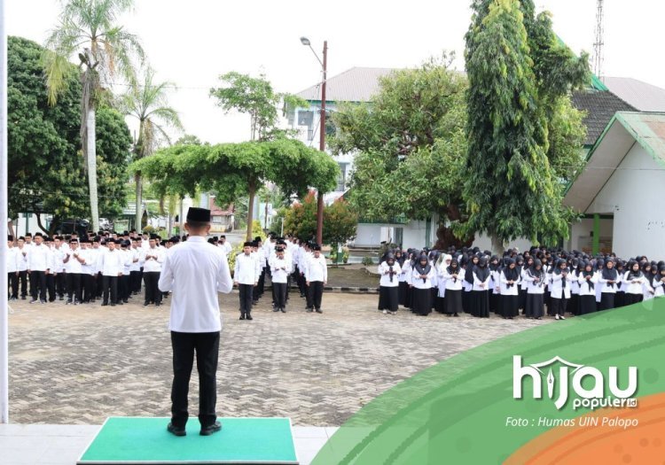 Momen Harkitnas ke-117 Tahun 2025, UIN Palopo Gelar Upacara Bendera