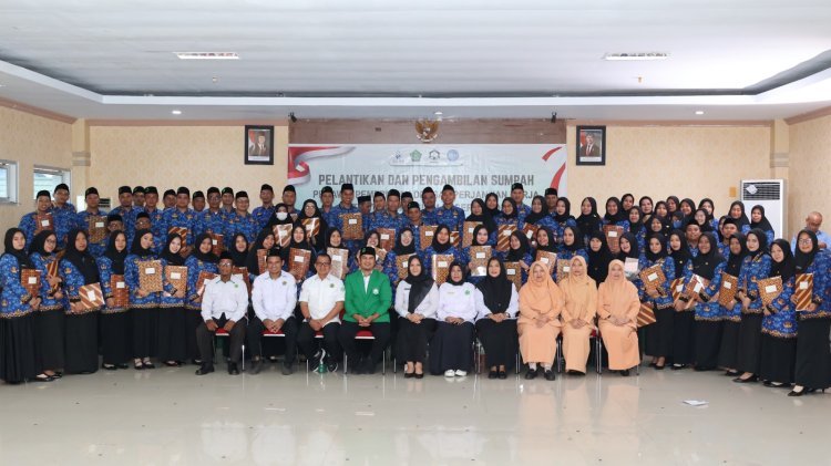 Menag RI Lantik dan Kukuhkan 79 Orang PPPK Tahap I UIN Palopo