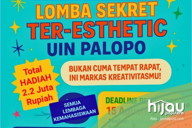 Wakil Rektor III UIN Palopo Gagas Lomba Sekretariat Estetik Lembaga Kemahasiswaan