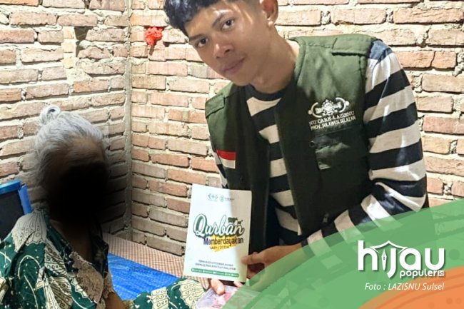 LAZISNU Sulsel Gelar Program Qurban Memberdayakan, Salurkan ke Masyarakat Kurang Mampu