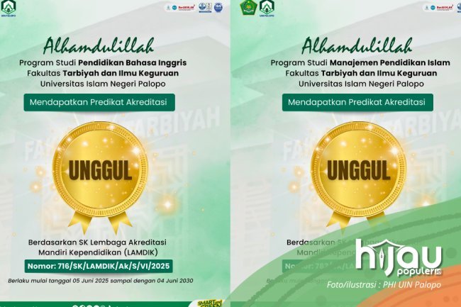 Prodi FTIK UIN Palopo Double Strike Raih Akreditasi Unggul, Ini Tanggapan Ketua dan Sekpro