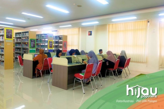 Meningkat Signifikan Hingga 100%, Perpustakaan UIN Palopo Ramai Pengunjung