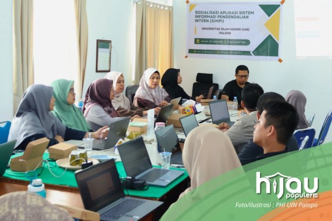 Tingkatkan Pengendalian Internal, SPI UIN Palopo Sosialisasikan Aplikasi Ini