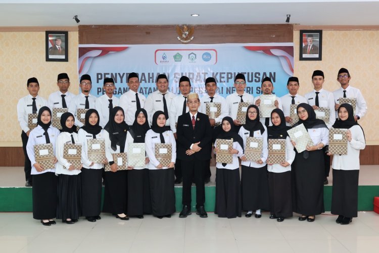 Selamat, 24 CPNS UIN Palopo Terima SK Pengangkatan Digelar Serentak Secara Nasional