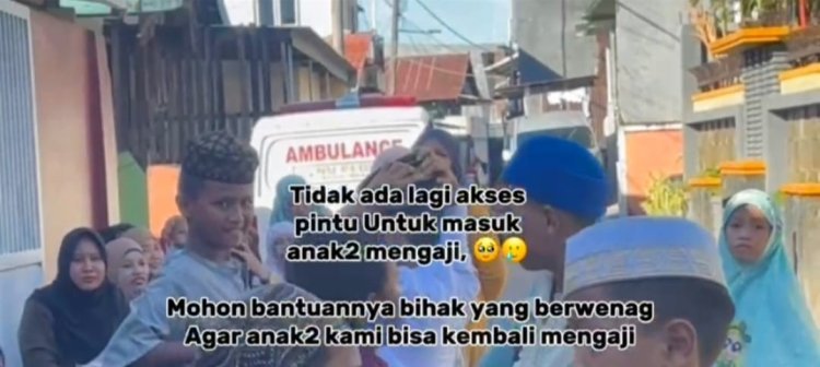 TPQ Alimul Ilmi Makassar Ditutup Sepihak, Orang Tua Santri Harap Ada Solusi