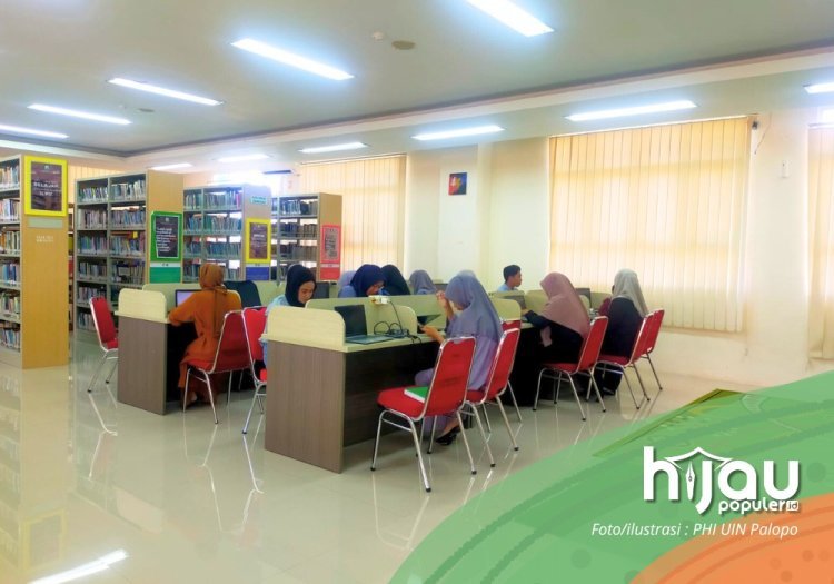 Meningkat Signifikan Hingga 100%, Perpustakaan UIN Palopo Ramai Pengunjung
