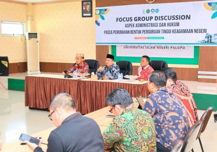 UIN Palopo Gelar FGD Hadirkan Rektor UIN Syahada Sumut Sebagai Narsum