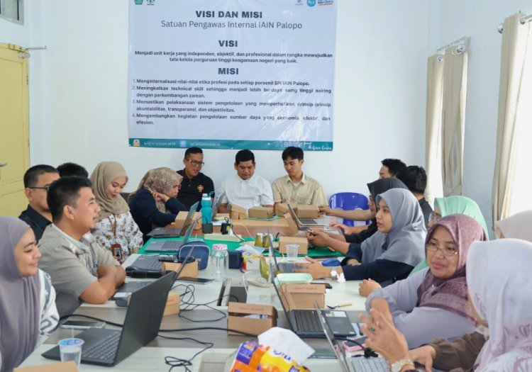 Tingkatkan Pengendalian Internal, SPI UIN Palopo Sosialisasikan Aplikasi Ini