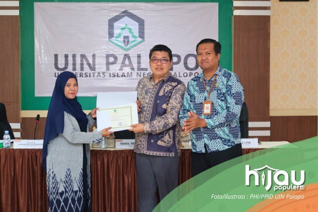 57 Dosen UIN Palopo Terima Sertifikat Pendidik, Diantar Langsung Ketua LPM UIN Surakarta