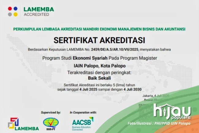 1 Lagi Prodi UIN Palopo Terakreditasi Baik Sekali, Teranyar di Pascasarjana