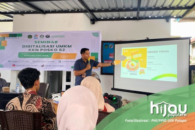 Mahasiswa KKN UIN Palopo Dorong Pelaku Usaha Lokal Kembangkan Produk Melalui Seminar UMKM