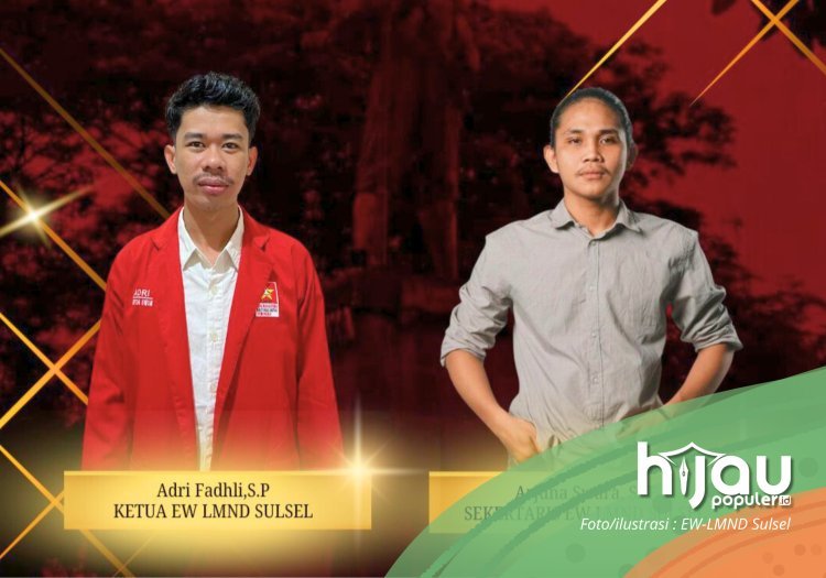 LMND Sulsel Gelar Pendidikan Lanjutan & Konferwil, Adri Fadli Jadi Ketua Baru