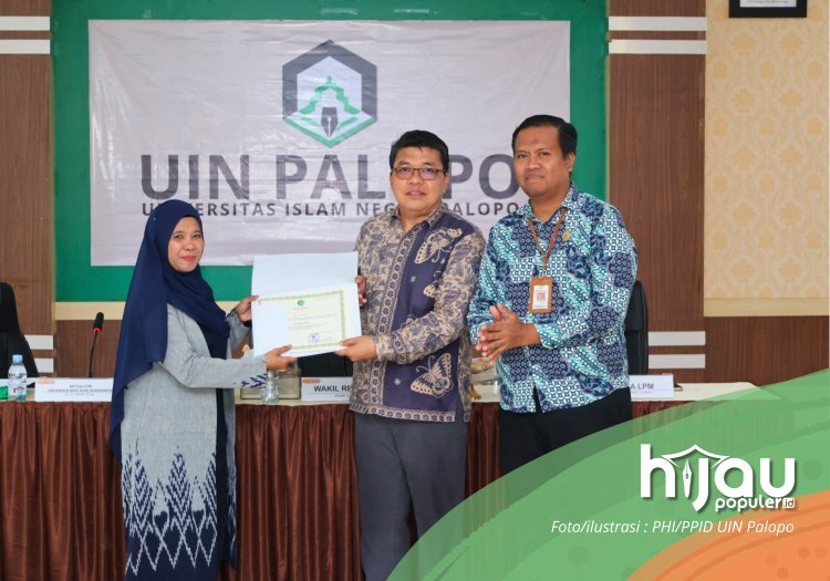 57 Dosen UIN Palopo Terima Sertifikat Pendidik, Diantar Langsung Ketua LPM UIN Surakarta