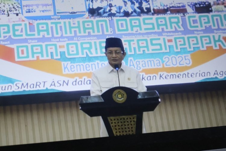 24 Orang CPNS dan 79 PPPK UIN Palopo Ikuti Latsar dan Orientasi, Berikut Pesan Menag RI