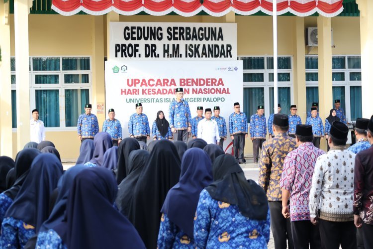 Amanat Rektor dalam Upacara HKN UIN Palopo, Kritik Menjadi Kebutuhan Organisasi