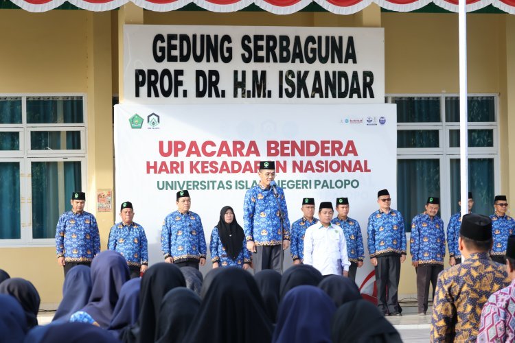 Amanat Rektor dalam Upacara HKN UIN Palopo, Kritik Menjadi Kebutuhan Organisasi