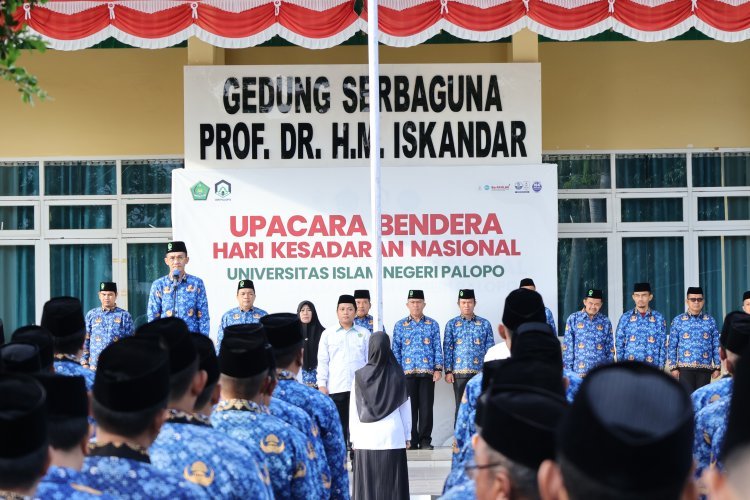 Amanat Rektor dalam Upacara HKN UIN Palopo, Kritik Menjadi Kebutuhan Organisasi