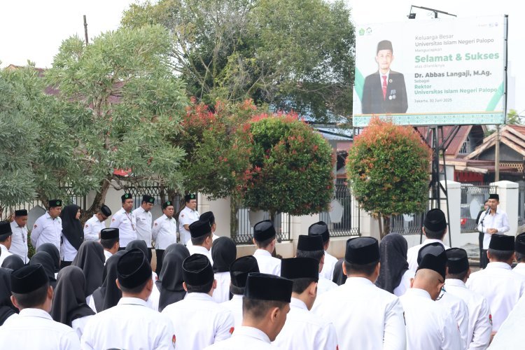 Pesan Rektor UIN Palopo dalam Apel Rutin; Hadir dan Bekerja Karena Negara