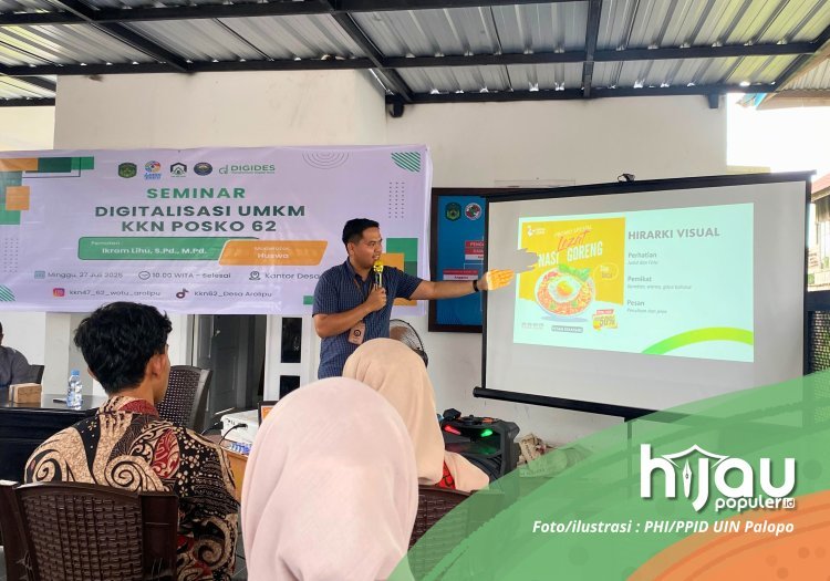 Mahasiswa KKN UIN Palopo Dorong Pelaku Usaha Lokal Kembangkan Produk Melalui Seminar UMKM