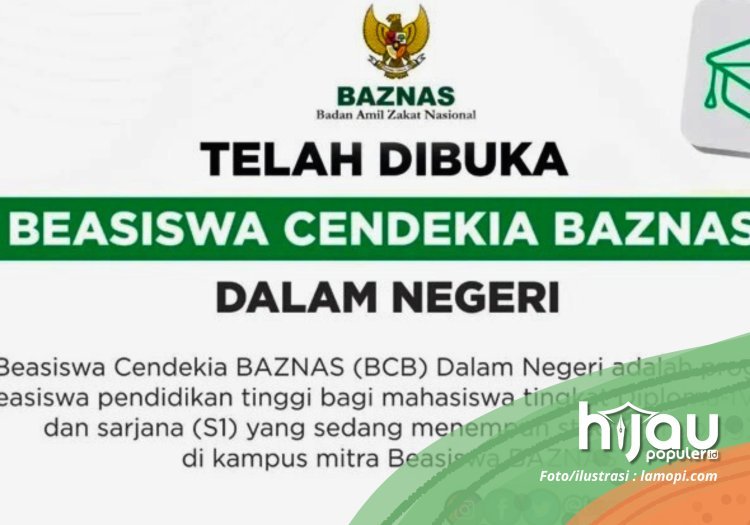 Buruan Daftar, Hari Ini Pendaftaran Beasiswa Cendekia BAZNAS 2025 Resmi Dibuka