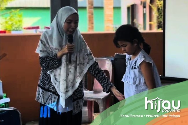 Mahasiswa KKN UINP Latih Kader Gizi Desa Lampenai Cegah Stunting