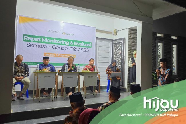 Rektor Apresiasi 5 Prodi Unggul di Rapat Monev FTIK UIN Palopo