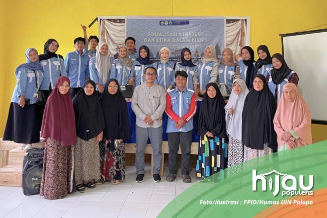 HMPS Ekonomi Syariah FEBI UIN Palopo Gelar Abdimas di Kabupaten Luwu Selama Sepekan