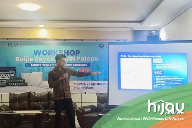Brand Ruijie Reyee Gelar Workshop di UIN Palopo, Dorong Smart Network Bagi Mahasiswa