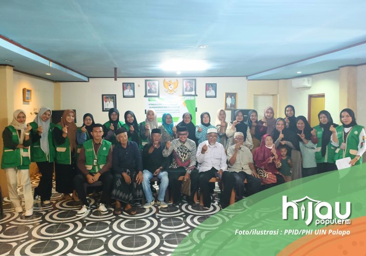 Gelar Workshop Zakat dan Manajemen Masjid, Mahasiswa KKN UIN Palopo Gandeng Baznas