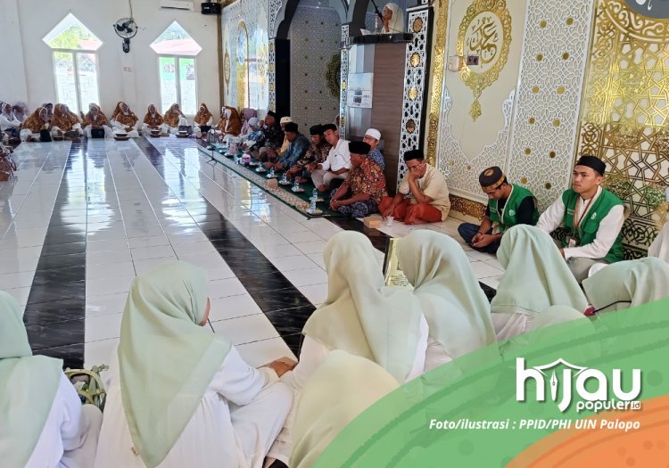 Komisioner Baznas Luwu Apresiasi Mahasiswa KKN Angkatan I UIN Palopo