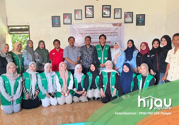 Korpus SGA LP2M UIN Palopo Bahas KDRT di Seminar Edukasi Mahasiswa KKN