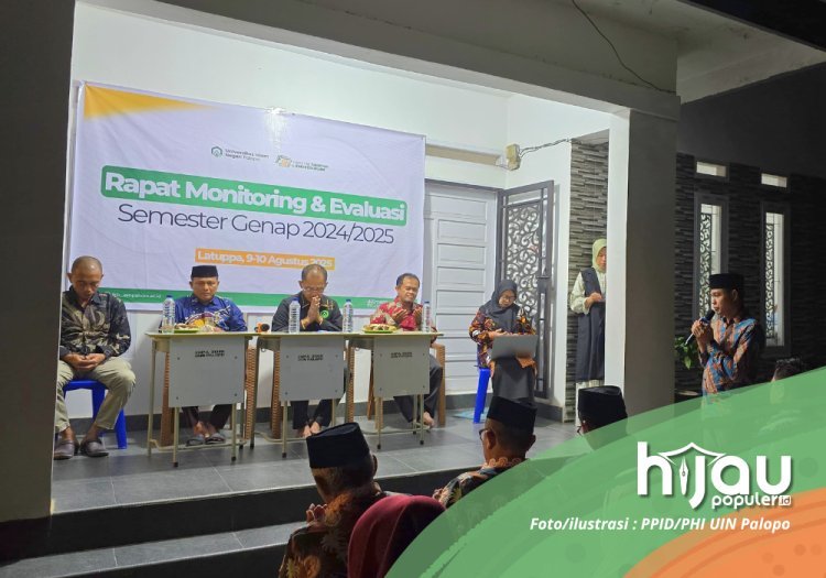 Rektor Apresiasi 5 Prodi Unggul di Rapat Monev FTIK UIN Palopo