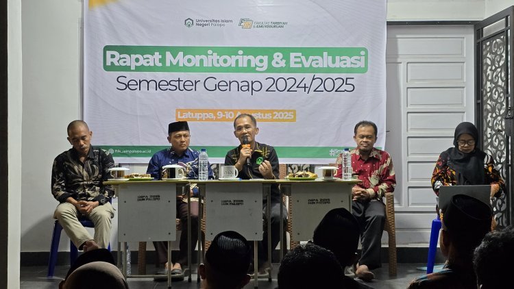 Rektor Apresiasi 5 Prodi Unggul di Rapat Monev FTIK UIN Palopo