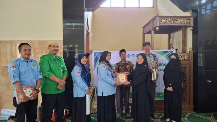 LP2M UIN Palopo Resmikan TPA dan Bagikan Mushaf di Desa Rinding Allo