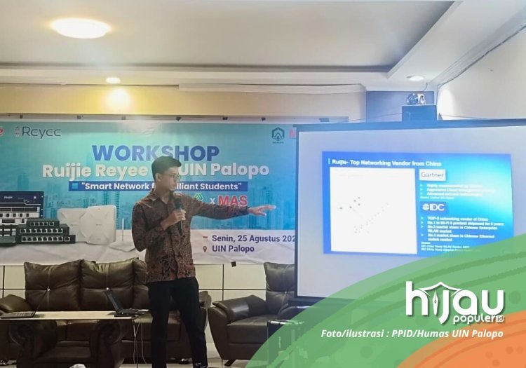Brand Ruijie Reyee Gelar Workshop di UIN Palopo, Dorong Smart Network Bagi Mahasiswa