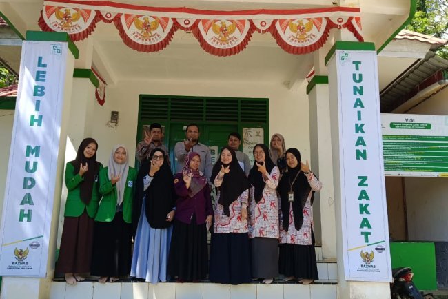 Dosen dan Mahasiswa Prodi AKS FEBI UIN Palopo Dampingi Baznas Lutim Pra-Audit Syariah