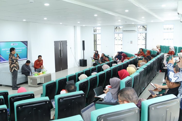 Tingkatkan Layanan Digital, UPT Perpustakaan UIN Palopo Gelar Bimtek SLIMS dan Repository