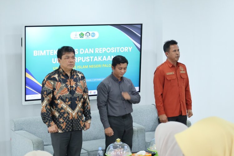 Tingkatkan Layanan Digital, UPT Perpustakaan UIN Palopo Gelar Bimtek SLIMS dan Repository