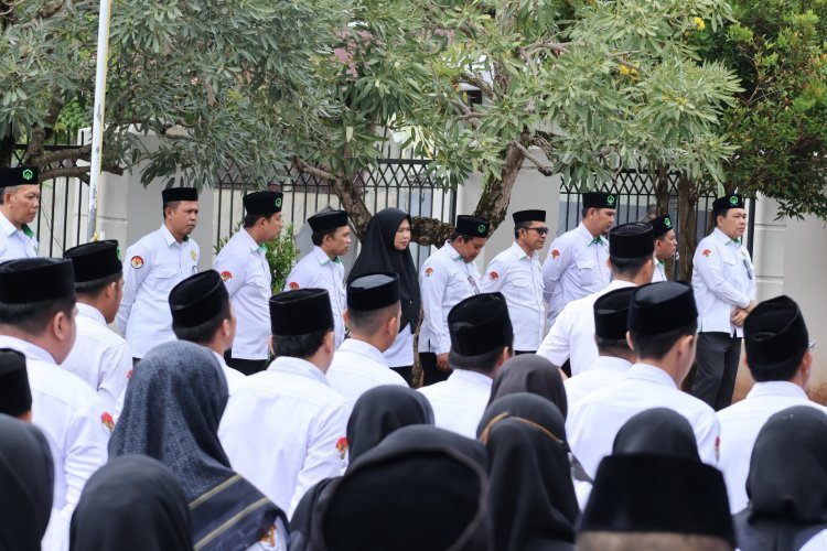 Rektor UIN Palopo Harap Jaga Kualitas Kerja, Disampaikan dalam Apel Rutin