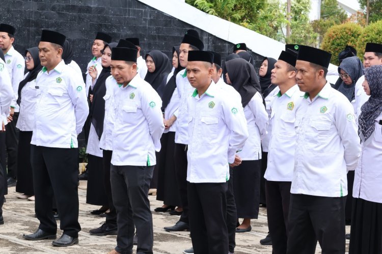 Rektor UIN Palopo Harap Jaga Kualitas Kerja, Disampaikan dalam Apel Rutin