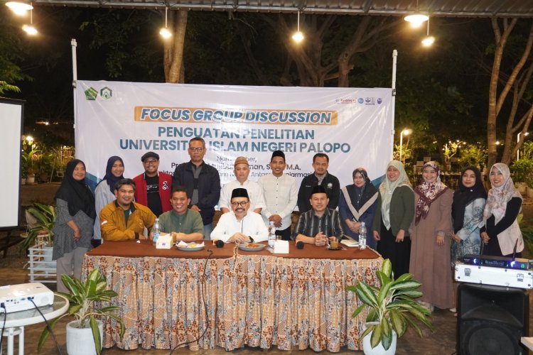 Hadirkan Rektor UIN Antasari Banjarmasin, UIN Palopo Tingkatkan Kualitas Penelitian Melalui FGD