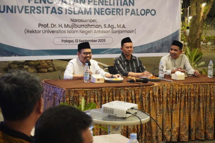 Hadirkan Rektor UIN Antasari Banjarmasin, UIN Palopo Tingkatkan Kualitas Penelitian Melalui FGD
