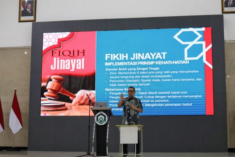 Fakultas Syariah UIN Palopo Gelar Kuliah Umum, Hadirkan Guru Besar UINAM Bahas Keadilan Hukum