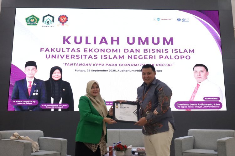 UIN Palopo Bahas Persaingan Usaha di Era Digital, Hadirkan Kakanwil VI KPPU Makassar
