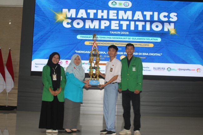 Kompetisi Matematika Antar Siswa se-Sulsel di UIN Palopo MathAction 2025 Resmi Berakhir