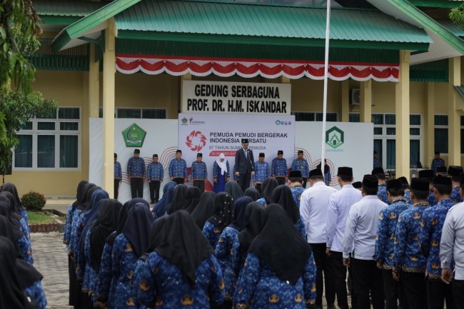 UIN Palopo Peringati Hari Sumpah Pemuda, Rektor Bacakan Sambutan Menpora