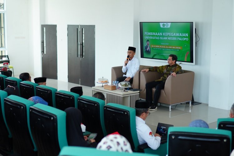 Penguatan Manajemen Risiko, UIN Palopo Hadirkan Staf Ahli Menteri Agama RI