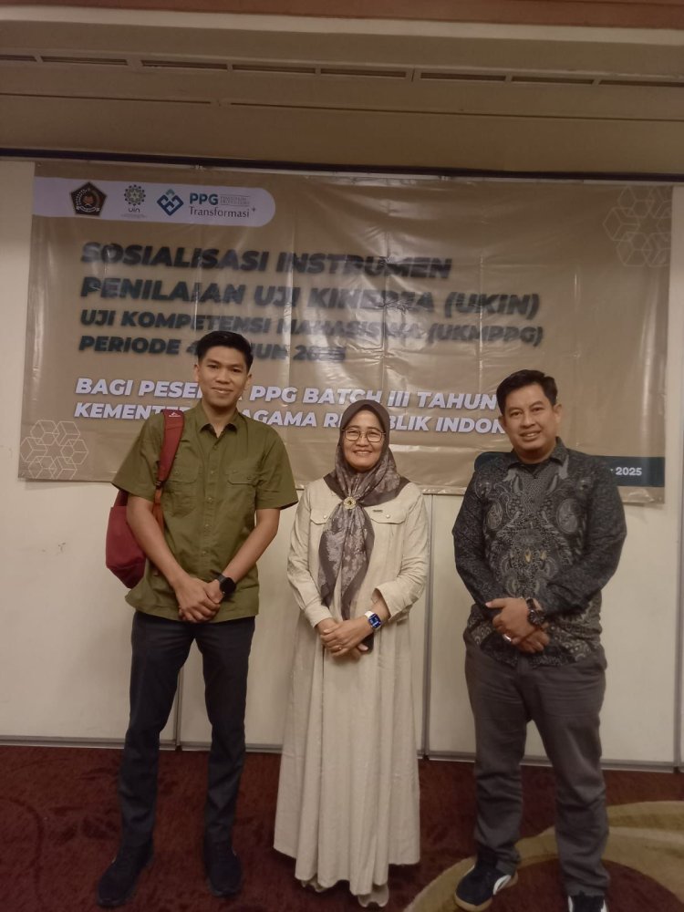 Ikuti Sosialisasi Instrumen Penilaian Ukin dan UKMPPG 2025, UIN Palopo Siap Cetak Guru Profesional