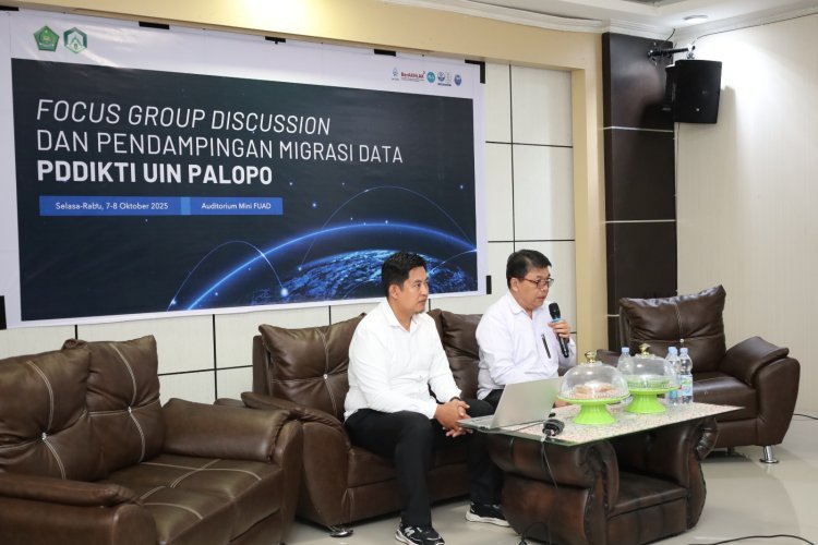 TIPD UIN Palopo Gelar FGD dan Pendampingan Migrasi Data, Hadirkan 3 Narsum Nasional