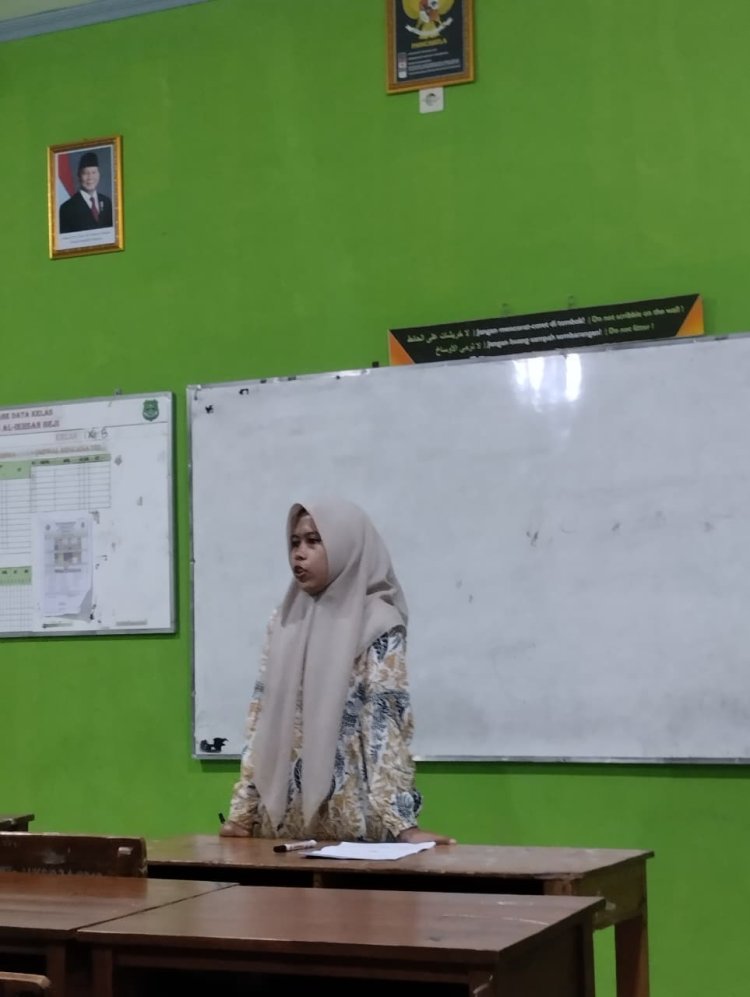 Mahasiswa Pengajar di Madrasah Aliyah, Belajar Bahasa Ketulusan